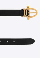 Chloé Bracelet Leather Belt Black CHC25SC004 SFB-001