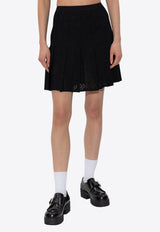 Givenchy Pleated Mini Skirt  BW40X W4ZPN-001