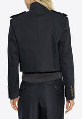 Chloé Epaulette Cropped Jacket CH25SVE12 339-48A