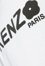 Kenzo Logo-Printed Crewneck T-shirt FF55TS491 4SG-01