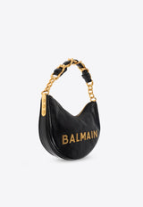 Balmain 1945 Soft Moon Leather Shoulder Bag EN1BQ954 LETF-0PA