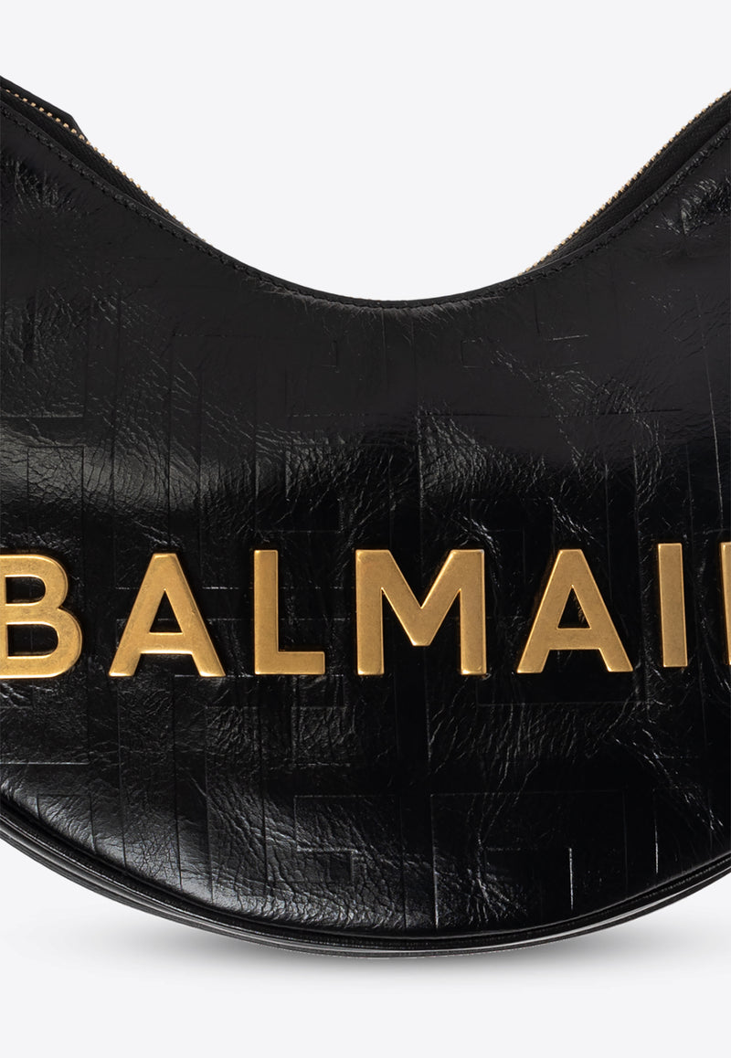 Balmain 1945 Soft Moon Leather Shoulder Bag EN1BQ954 LETF-0PA