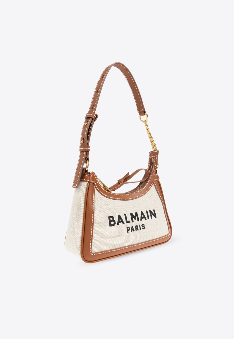 Balmain B-Army Canvas Shoulder Bag EN1BT743 TCFE-GEM