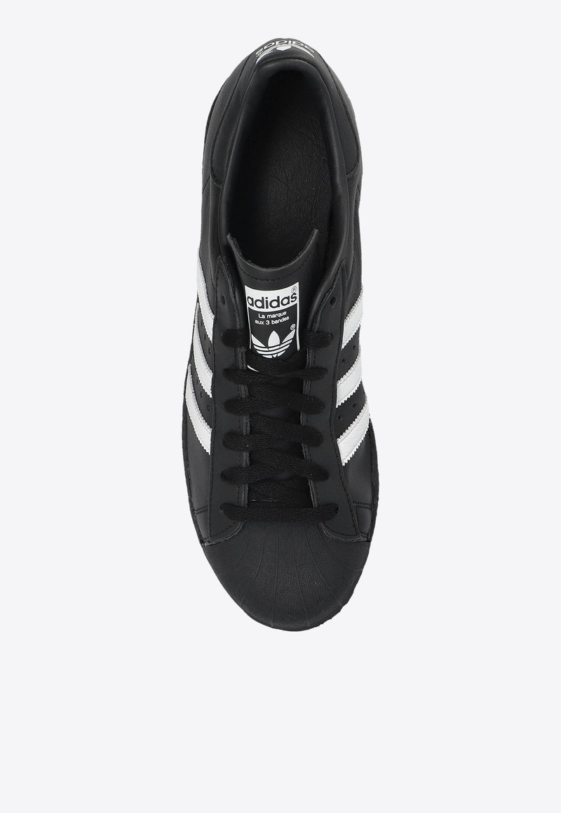 Adidas Originals Superstar 82 Leather Low-Top Sneakers JI2026 F-CBLACK FTWWHT CBLACK