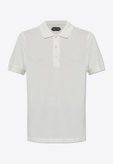 Tom Ford Short-Sleeved Piquet Polo T-shirt JPS011 JMT009S25-AW002