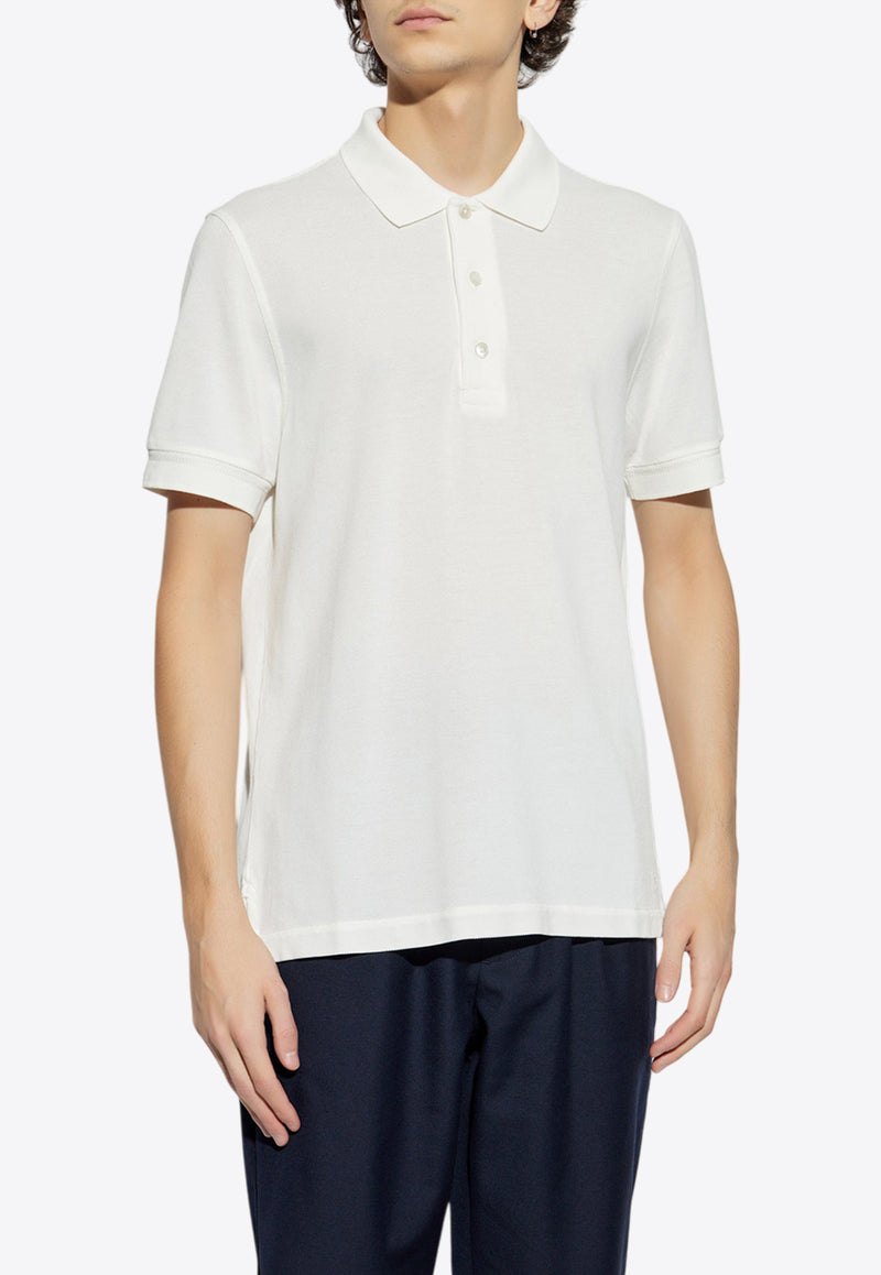 Tom Ford Short-Sleeved Piquet Polo T-shirt JPS011 JMT009S25-AW002