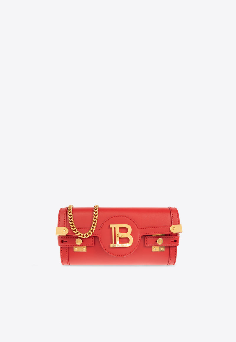 Balmain B-Buzz 24 Leather Clutch Bag EN1LE596 LAVE-3BZ