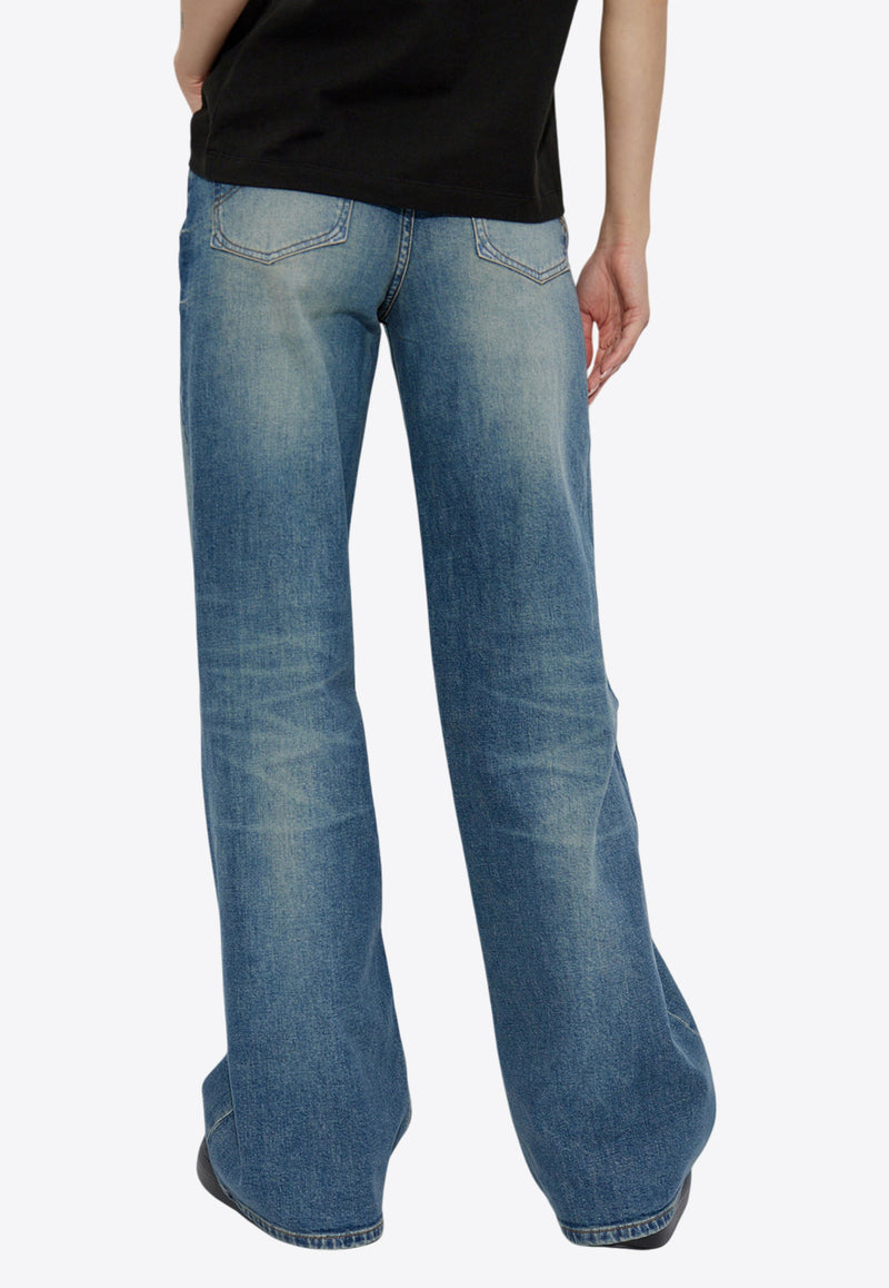 Kenzo Washed Denim Jeans FF52DP217 6S7-DS