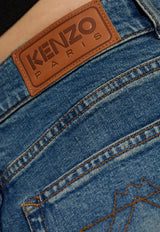 Kenzo Washed Denim Jeans FF52DP217 6S7-DS