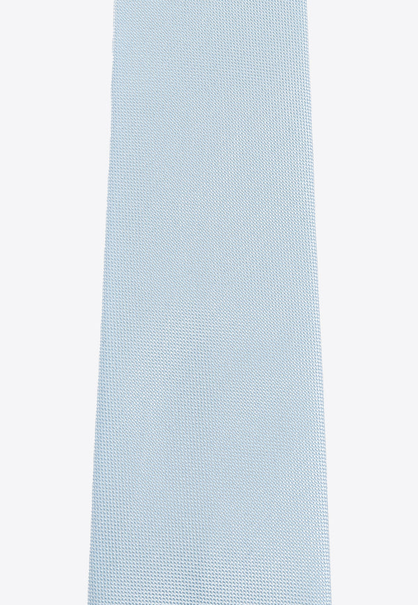 Kenzo Logo-Embroidered Silk Tie FF55CR010 JCC-63