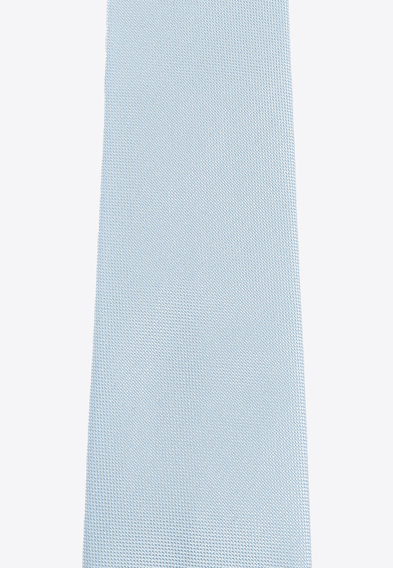 Kenzo Logo-Embroidered Silk Tie FF55CR010 JCC-63