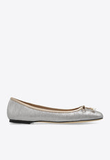 Jimmy Choo Elme Leather Ballet Flats ELME FLAT IGQ-MACARON