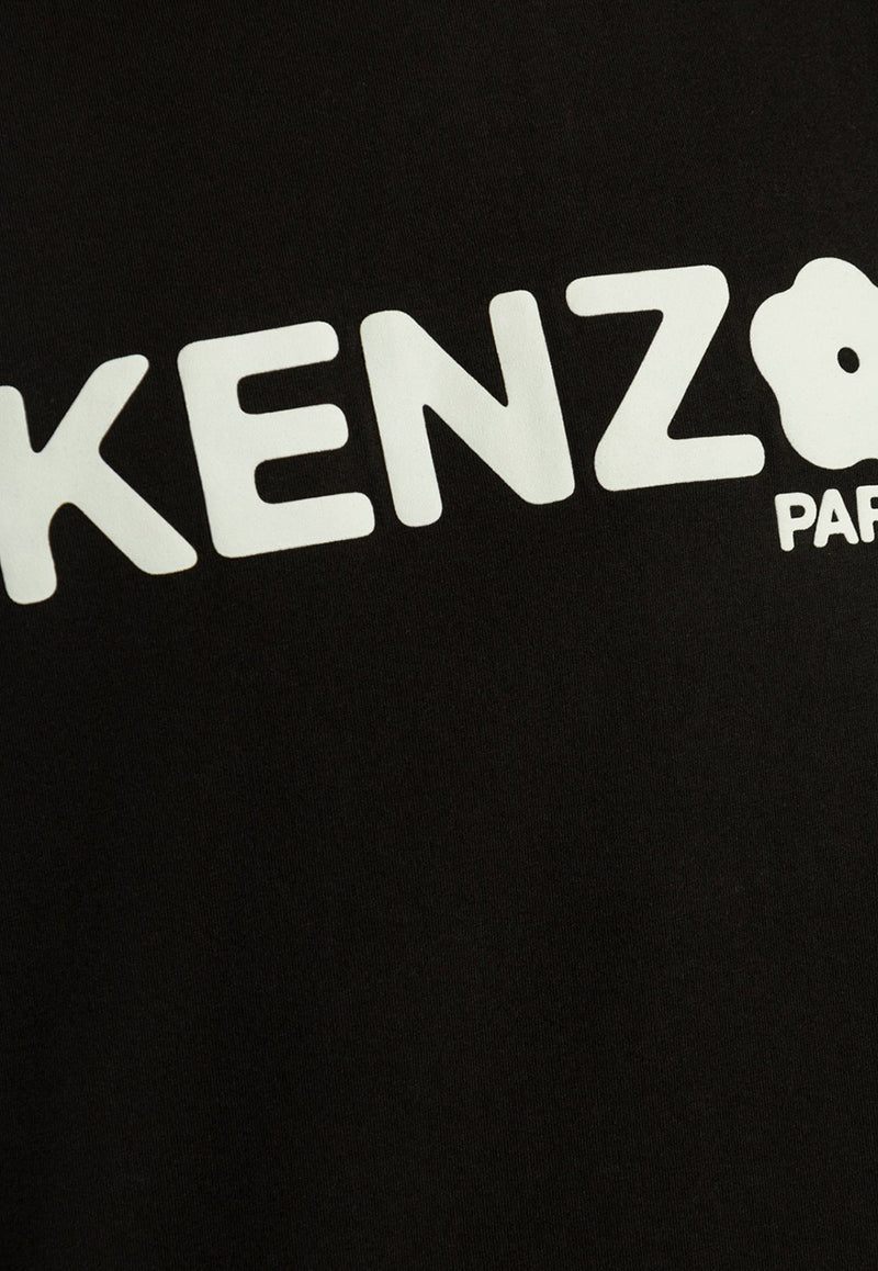 Kenzo Logo-Printed Crewneck T-shirt FF55TS491 4SG-99J