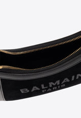 Balmain B-Army Suede Shoulder Bag EN1BT743 LCBD-0PA