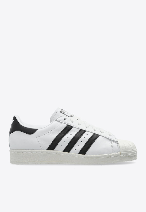 Adidas Originals Superstar 82 Leather Low-Top Sneakers JI2025 F-FTWWHT CBLACK OWHITE