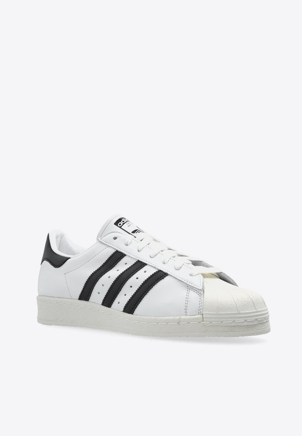 Adidas Originals Superstar 82 Leather Low-Top Sneakers JI2025 F-FTWWHT CBLACK OWHITE