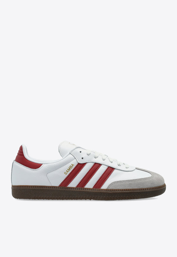 Adidas Originals Samba OG Low-Top Sneakers JH8798 0-FTWWHT PRERUB CGRANI