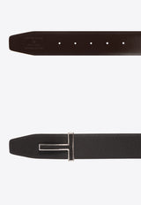 Tom Ford Reversible T-buckle Leather Belt TB248 LCL237S-1B023