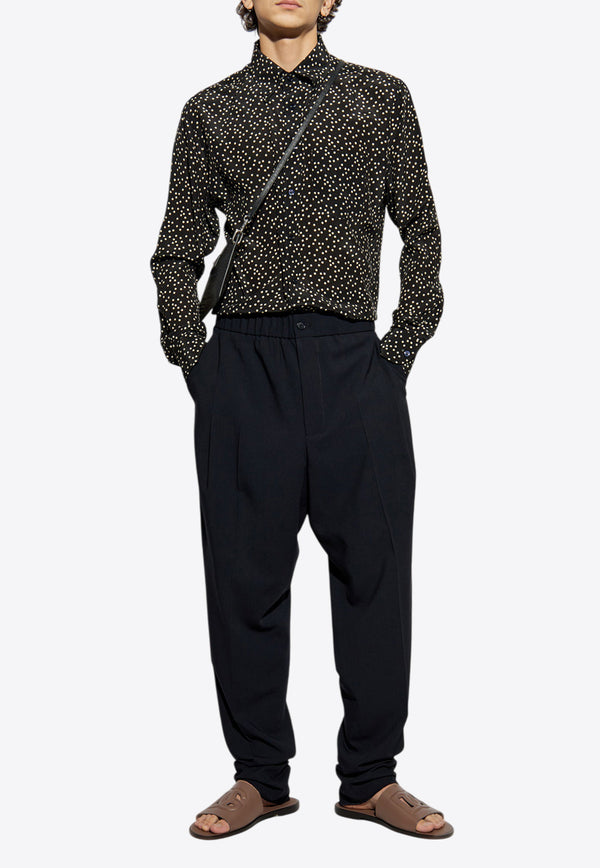 Tom Ford Polka-Dot Silk Shirt HRO003 FMS044S25-XBKWH