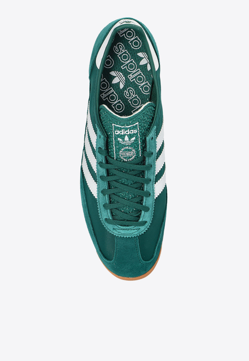 Adidas Originals SL 72 OG Low-Top Sneakers Green JI0181 0-CGREEN FTWWHT OWHITE