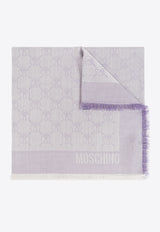 Moschino Logo-Monogram Square Scarf 03233 M2023-009