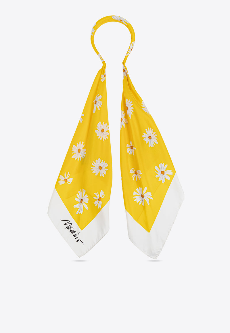 Moschino Floral-Printed Scarf Headband 03334 M3228-004