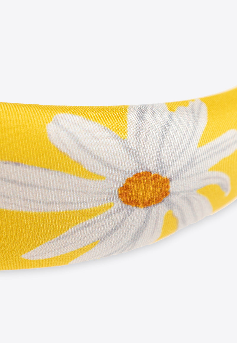 Moschino Floral-Printed Scarf Headband 03334 M3228-004