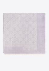 Moschino Logo-Monogram Square Scarf 03234 M2321-009