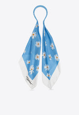 Moschino Floral-Printed Scarf Headband 03334 M3228-003