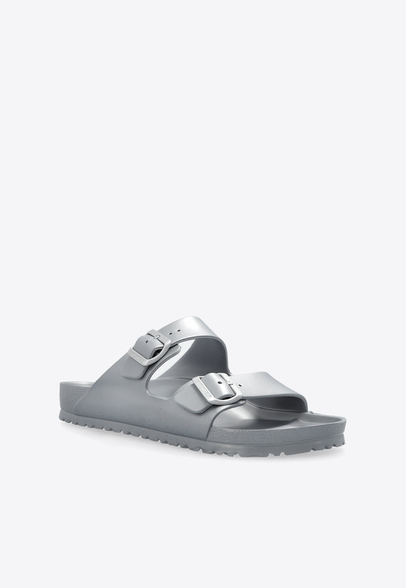 Birkenstock Arizona Eva Slides Silver 1003490 0-METALLIC SILVER