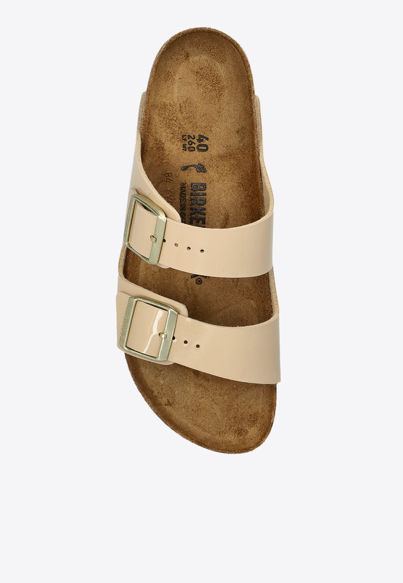 Birkenstock Arizona Buckle Slides Beige 1013070 0-SAND