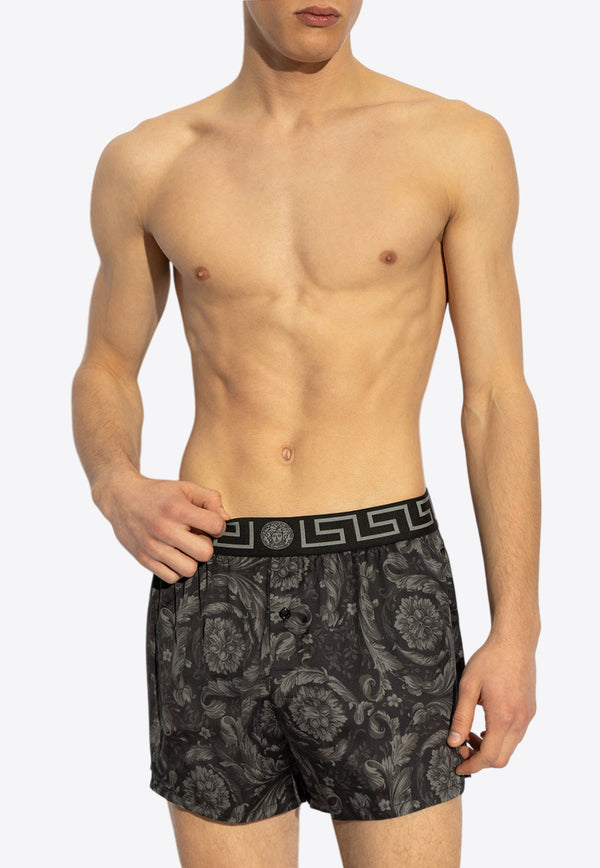 Versace Barocco-Print Boxer Shorts

 1000948 1A11207-5B050