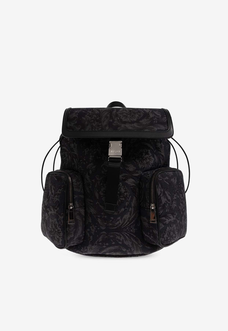 Versace Barocco Pattern Backpack 1017649 1A14277-2BM0E