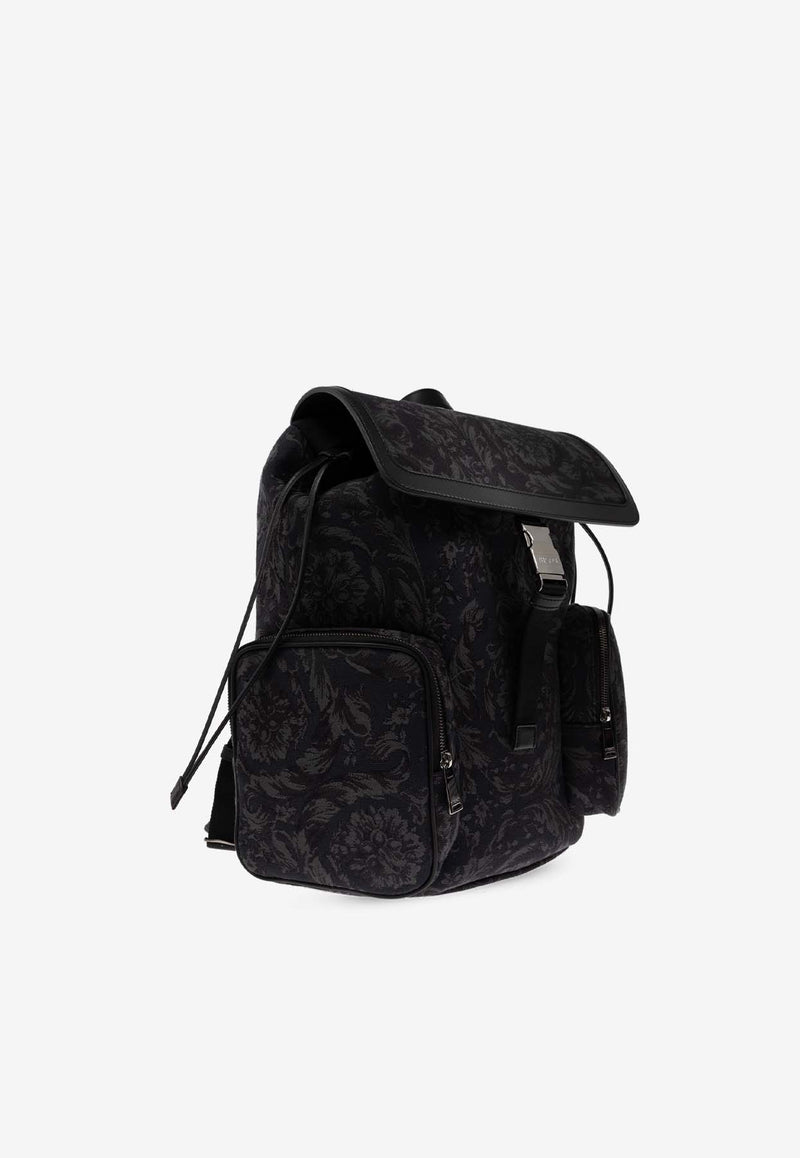 Versace Barocco Pattern Backpack 1017649 1A14277-2BM0E