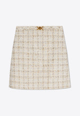 Versace Mini Tweed Skirt 1015715 1A13646-2KN80