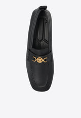 Versace Chain Leather Loafers 1017072 1A12110-1B00V