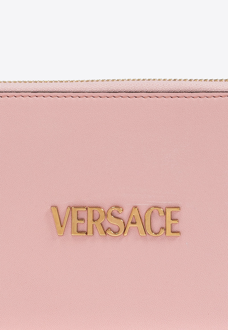 Versace Tag Zip Leather Wallet 1018745 1A13171-1PG4V