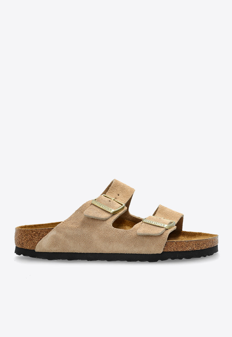 Birkenstock Arizona Suede Leather Sandals 1029260 0-SANDCASTLE