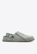 Birkenstock Lutry Premium Suede Leather Slippers 1029080 0-PURE SAGE