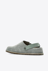 Birkenstock Lutry Premium Suede Leather Slippers 1029080 0-PURE SAGE