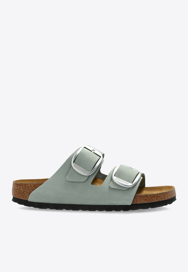 Birkenstock Arizona Big Buckle Nubuck Leather Sandals 1029311 0-PURE SAGE