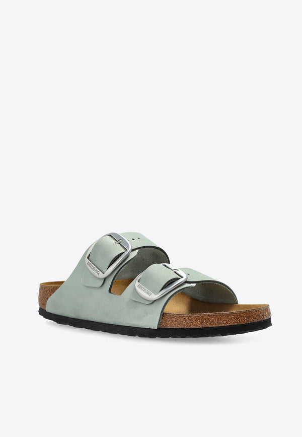 Birkenstock Arizona Big Buckle Nubuck Leather Sandals 1029311 0-PURE SAGE