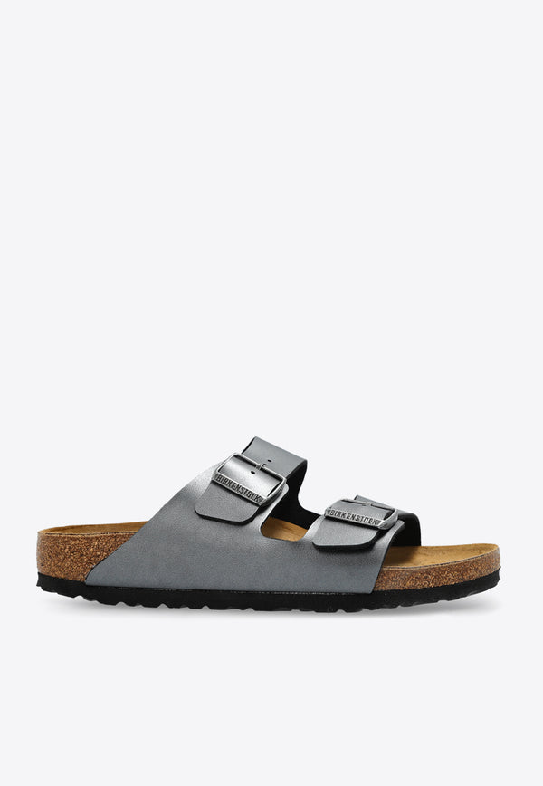 Birkenstock Arizona Birko-Flor Sandals 1029224 0-METALLIC BLACK