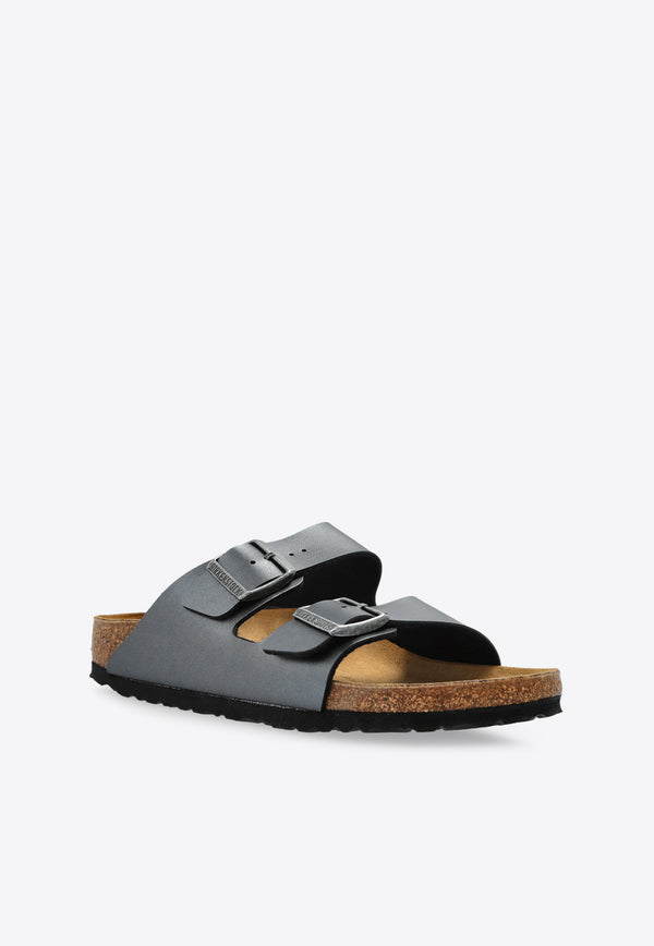 Birkenstock Arizona Birko-Flor Sandals 1029224 0-METALLIC BLACK