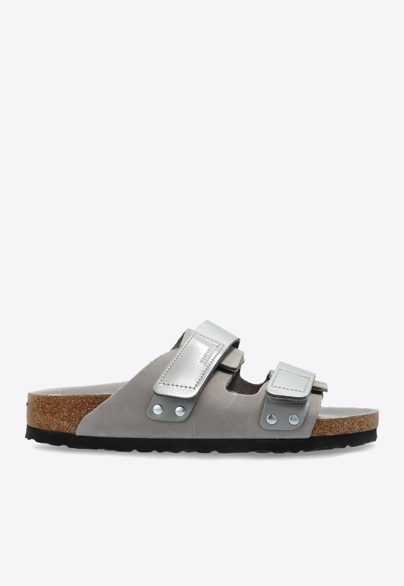 Birkenstock Uji Double Velcro-Straps Sandals 1029302 0-STONE COIN