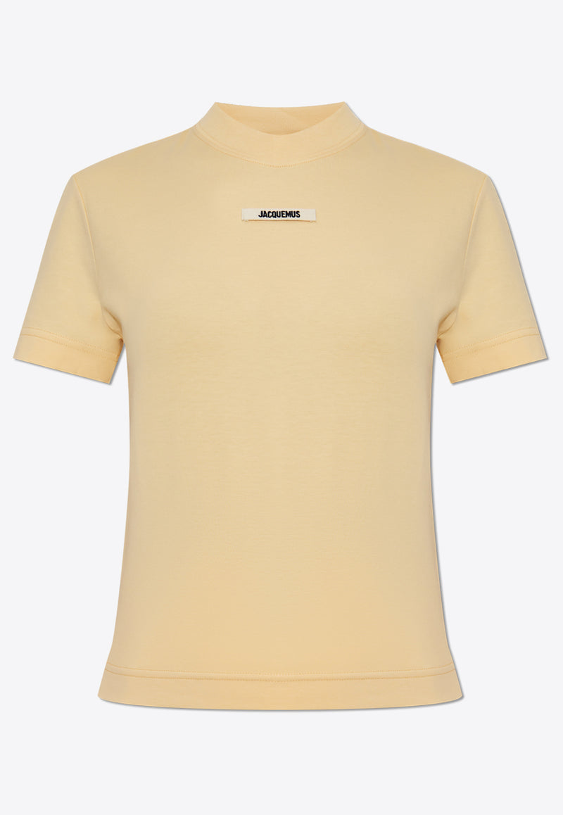 Jacquemus Logo-Patch Short-Sleeved T-Shirt 241JS133 2031-131