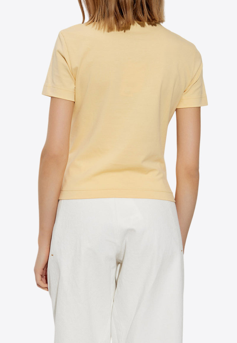 Jacquemus Logo-Patch Short-Sleeved T-Shirt 241JS133 2031-131