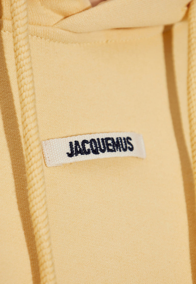 Jacquemus Gros Grain Logo-Patch Hoodie 241JS162 2341-131