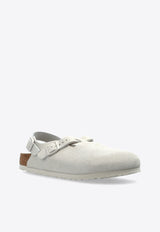 Birkenstock Tokio Suede Leather Clogs 1029270 0-ANTIQUE WHITE