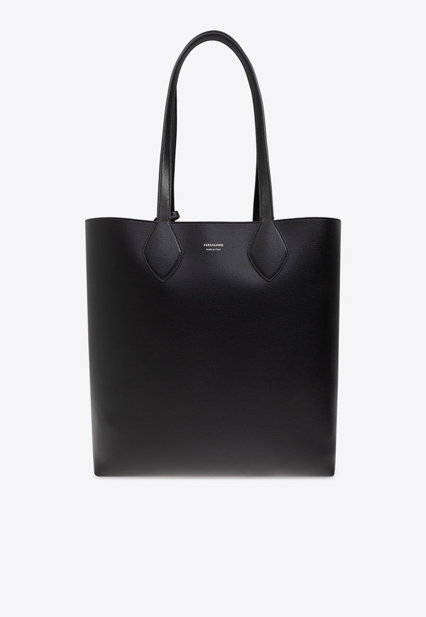 Reversible Leather Tote Bag